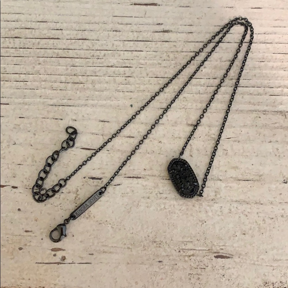 COPY - Black Kendra Scott necklace
